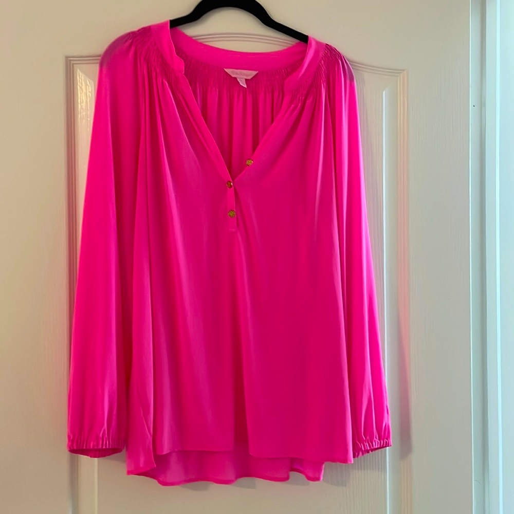 Lilly Pulitzer Elsa Silk top